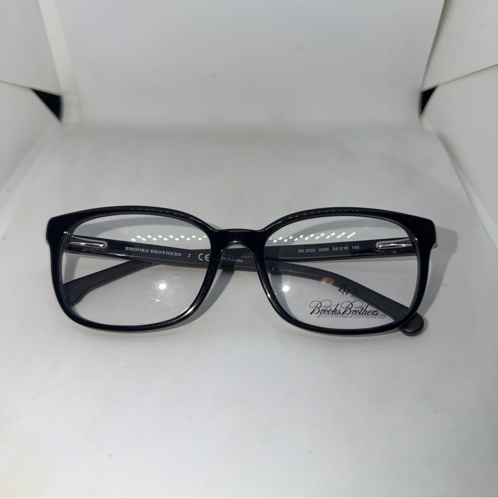 Brooks Brothers Classic Black Glasses